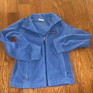 Columbia Soft Blue Fleece Outerwear